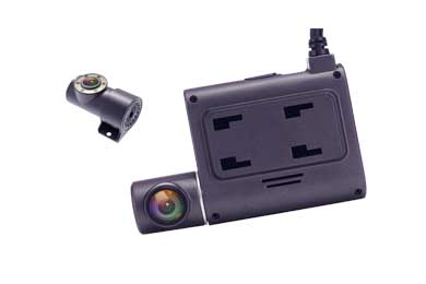 4G split dual-lens dashcam