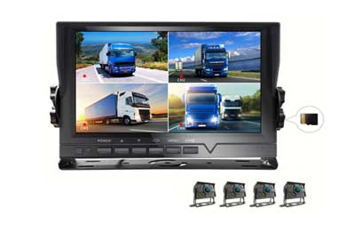8 inch 4CH Vehicle Record Monitor